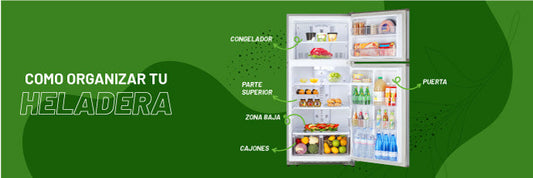 COMO ORGANIZAR TU HELADERA
